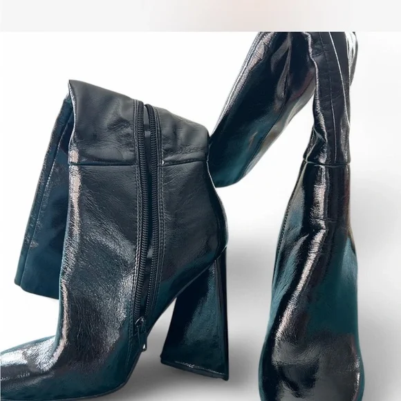 ASOS Black Heeled Boots - Picture 7 of 8